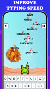 タイピング練習 キーボード - タイピングゲーム screenshot