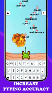 タイピング練習 キーボード - タイピングゲーム screenshot