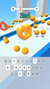タイプスピン: 文字回転ランゲーム screenshot