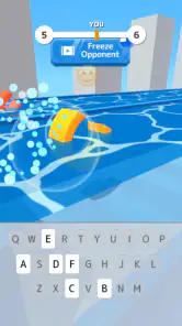 タイプスピン: 文字回転ランゲーム screenshot