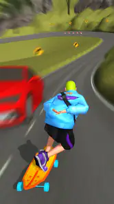 ダウンヒルレーサー (Downhill Racer) screenshot