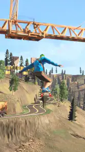 ダウンヒルレーサー (Downhill Racer) screenshot