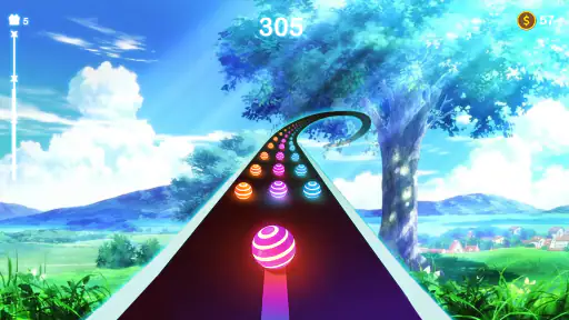 ダンシングロード: 音ボールゲー! 8