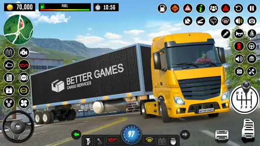 トラック ゲーム - 運転 学校 1
