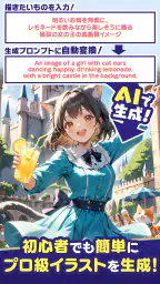 ドビーキャンバス-AIイラストでキャラクター画像を簡単生成！ 3