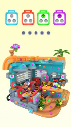 ネジマッチ: Screw Sort 3D ネジパズル ボルト 6