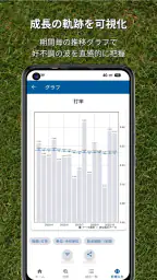 バッスタ！野球の打率・成績管理・詳細分析アプリ 3