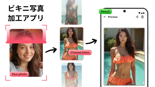 ビキニ写真加工アプリ 7