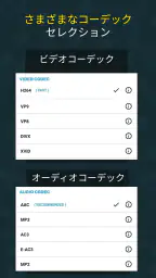 ビデオコンバーター、コンプレッサー MP4、MP3、VOB、 5