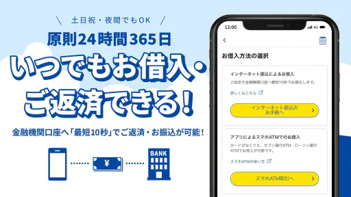 プロミスのアプリローン。カードレスのローンでお借入 3