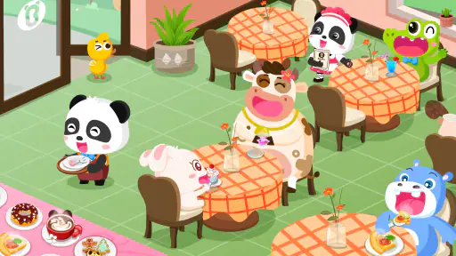 ベビーパンダの夏：カフェ 3