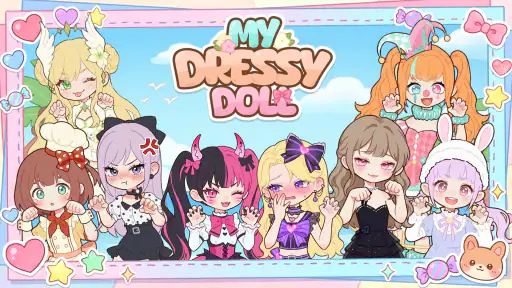 マイ・ドレッシードール：可愛い着せ替え＆ドール作成 1