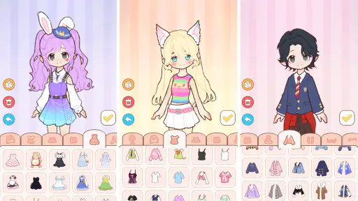 マイ・ドレッシードール：可愛い着せ替え＆ドール作成 8