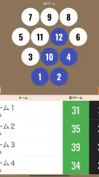 モルックスコアボード 6
