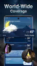 ライブ天気: 天気予報 6