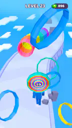 レイヤーマン3D:走って収集 6