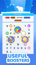 ワードサーチパズル: 楽しいwordサーチ 5