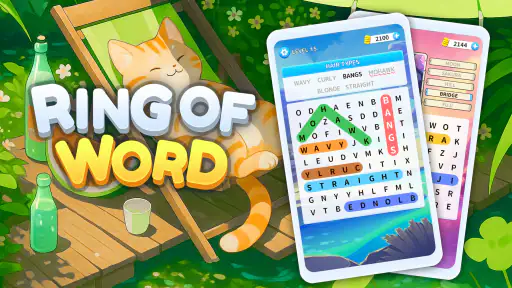 ワードサーチパズル: 楽しいwordサーチ 8