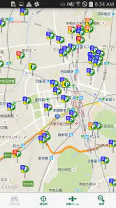 三井のリパーク駐車場検索 screenshot