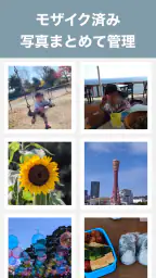 写真モザイク - 指でなぞって簡単ぼかし加工 3