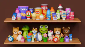 商品整理ゲーム：3Dパズル screenshot