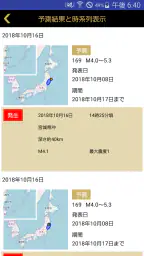 地震予測プラス 5