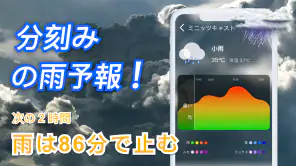 天気予報 - ライブレーダー、ウィジェット screenshot