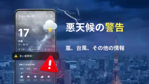天気予報 - ローカルレーダー screenshot