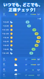 天気天気 - 気温に合った服装がわかる天気予報アプリ 3