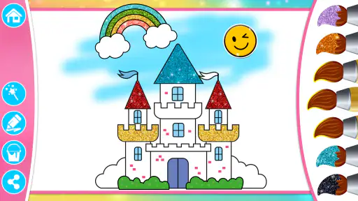子供のためのプリンセス・カラーリング 7