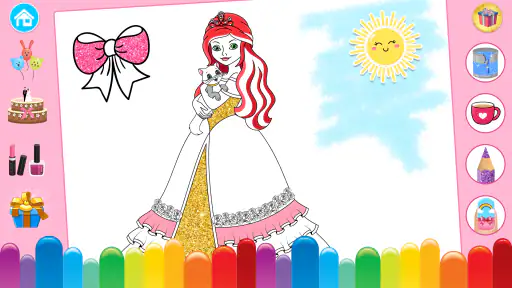 子供のためのプリンセス・カラーリング 8