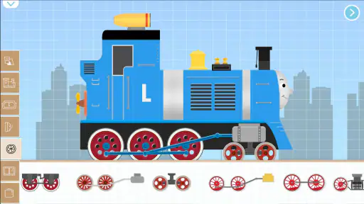 子供のためのレンガ列車ゲーム-子供の電車ゲーム列車鉄道ゲーム 1