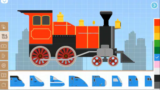 子供のためのレンガ列車ゲーム-子供の電車ゲーム列車鉄道ゲーム 5