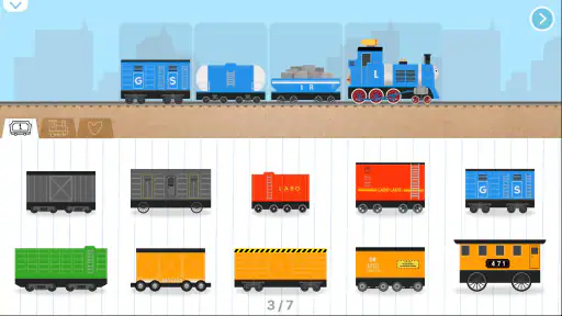子供のためのレンガ列車ゲーム-子供の電車ゲーム列車鉄道ゲーム 6