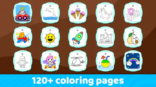 子供のための幼児の塗り絵 4