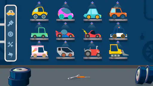 子供向け幼児車ゲーム 2 ~ 5 3