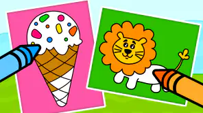 子供用塗り絵 - お絵かき、ぬり絵、子供用 塗り絵ゲーム screenshot