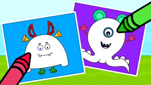 子供用塗り絵 - お絵かき、ぬり絵、子供用 塗り絵ゲーム 5