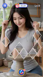 心つなぎパズル－熱いジグソー 4