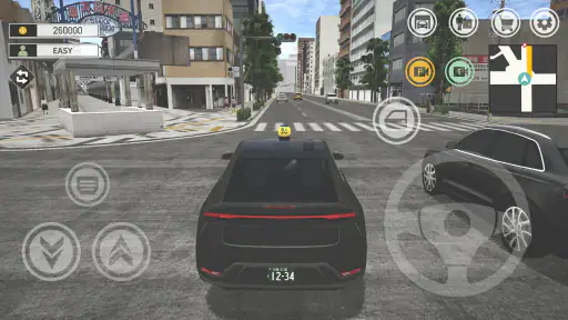 日本大阪タクシー運転シミュレーター 4
