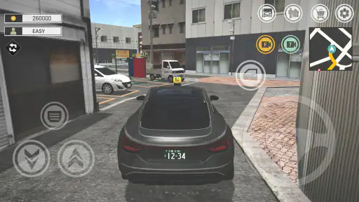 日本大阪タクシー運転シミュレーター 6