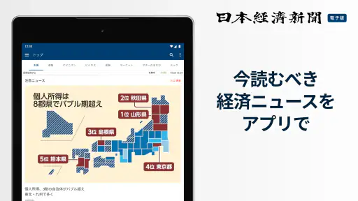 日本経済新聞 電子版【公式】/経済ニュースアプリ 8