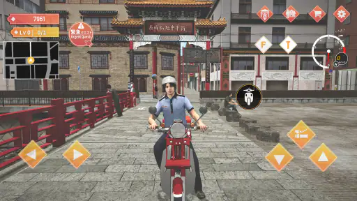 日本郵便配達バイクシミュレーター長崎編 1