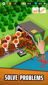 木こりの帝国・放置ゲーム (Lumber Tycoon) screenshot