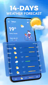 正確なリアルタイム天気 screenshot