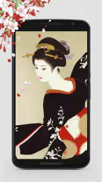 浮世絵壁紙 - 和風の日本画・名画 高画質待ち受け 3
