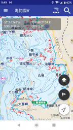 海釣図Ｖ～海釣りマップ＆潮汐＆風・波・海水温予報～ 1