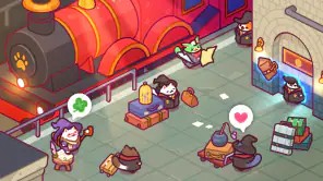 猫の魔法学校：神秘的でかわいいタイクーン screenshot