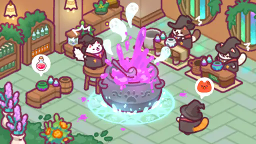 猫の魔法学校:神秘的でかわいいタイクーン 6