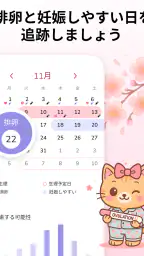 生理カレンダー -月経周期トラッカー 6